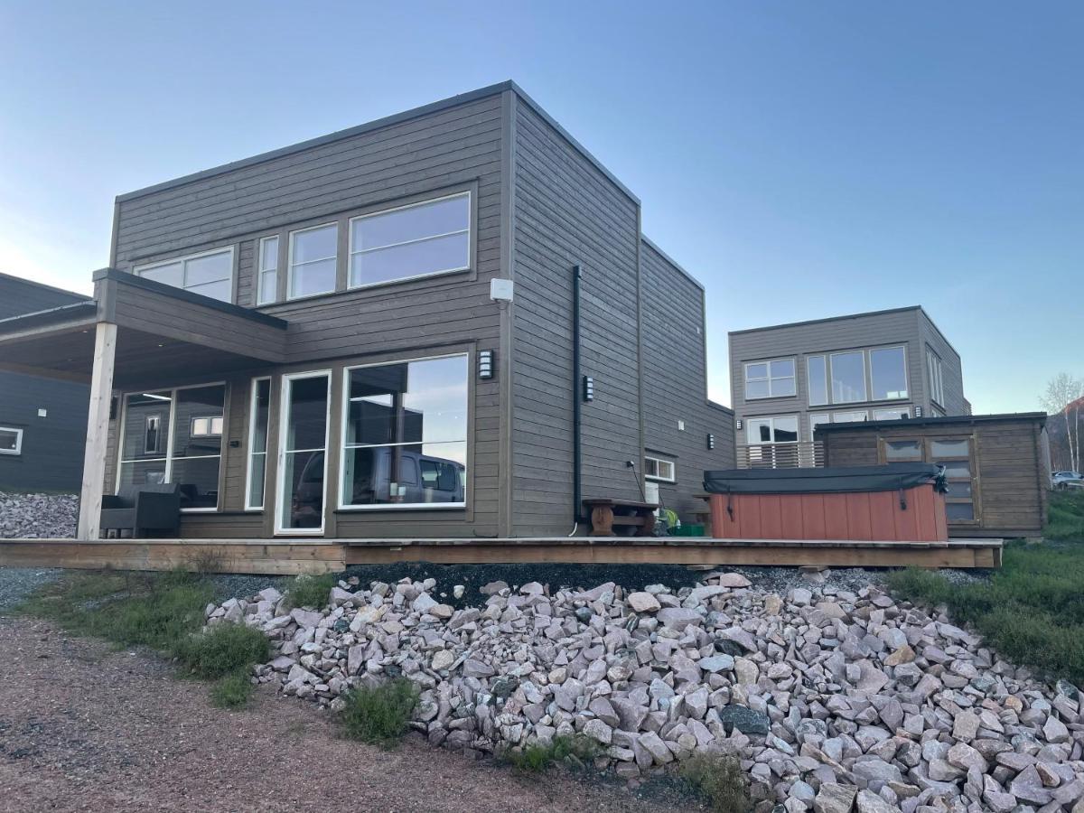 Exclusive Funkis Cabin, Lake View, Rooftop Terrace, Jacuzzi, Sauna, Close To Golf And Alpine Vradal Exterior foto
